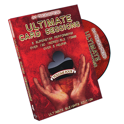 Ultimate Card Sessions - Volume 4 - Ultimate Sleights Edition - DVD